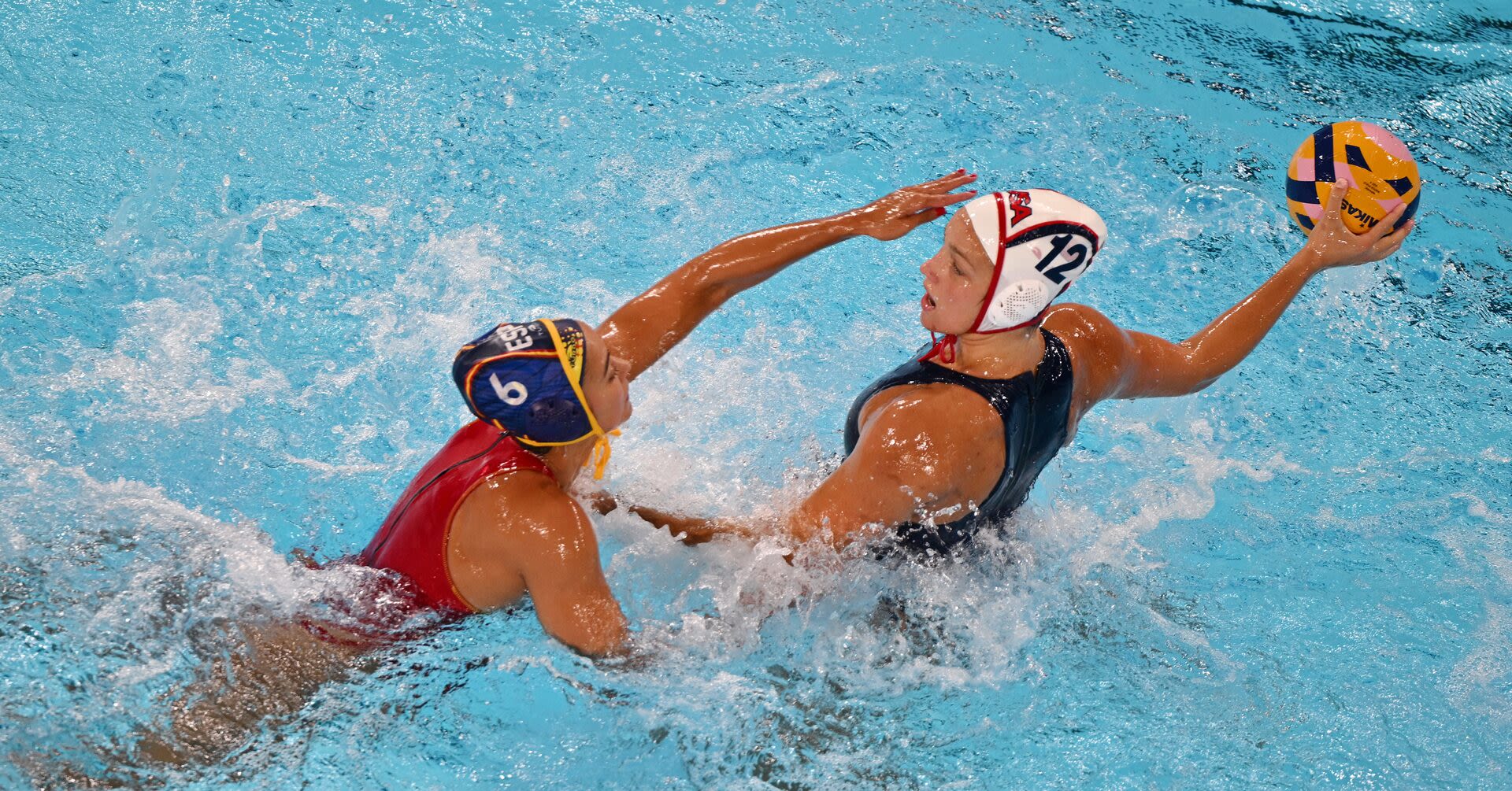 Water Polo-Spain edge three-times reigning Olympic champions U.S.