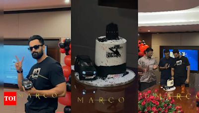 Unni Mukundan gets a surprise from ‘Marco’ makers on his birthday - WATCH | - Times of India