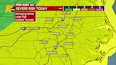 LIVE RADAR | Level 2 severe weather risk across the Triangle with chance for isolated tornado