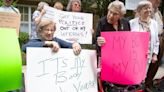 Grandmothers rally in Teaneck and say they dread return to pre-Roe v. Wade