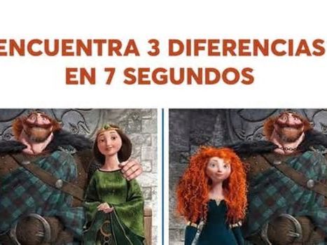 Halla las 3 diferencias entre las imágenes de la película de Disney 'Brave' en tiempo récord