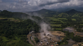 Sin permisos vigentes, la extracción de roca para las obras del Tren Maya acaba con el cerro de Balzapote