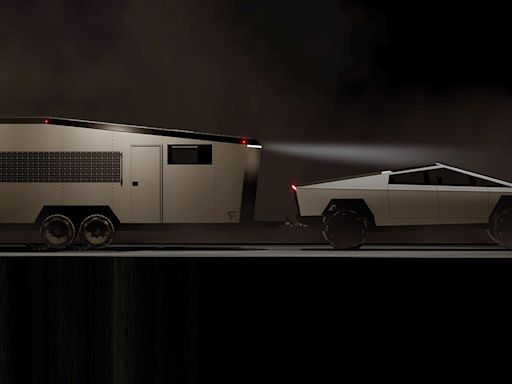 Tesla’s Cybertruck Inspired This New Solar-Powered Trailer