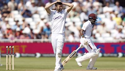 West Indies stand firm after Mark Wood racks up 97.1mph at Trent Bridge