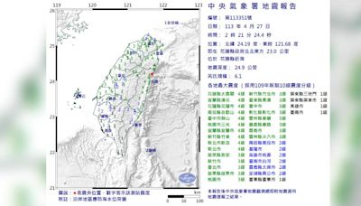 13縣市國家級警報大響 氣象署：403地震的餘震│TVBS新聞網