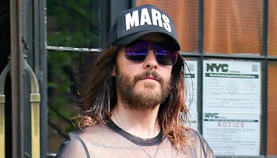 Jared Leto Goes Sheer During Outing in New York City After Sharing Sad Met Gala News