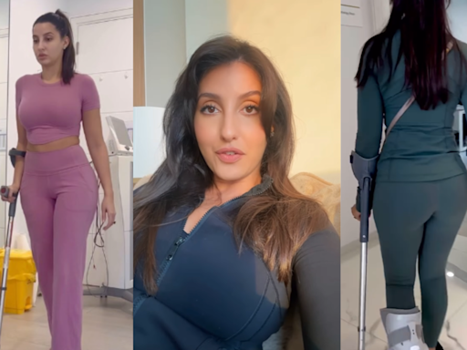 Nora Fatehi Shares Her Road To Recovery After Ankle Injury. Reveals She Was On Wheelchair And Crutches For 2 Months