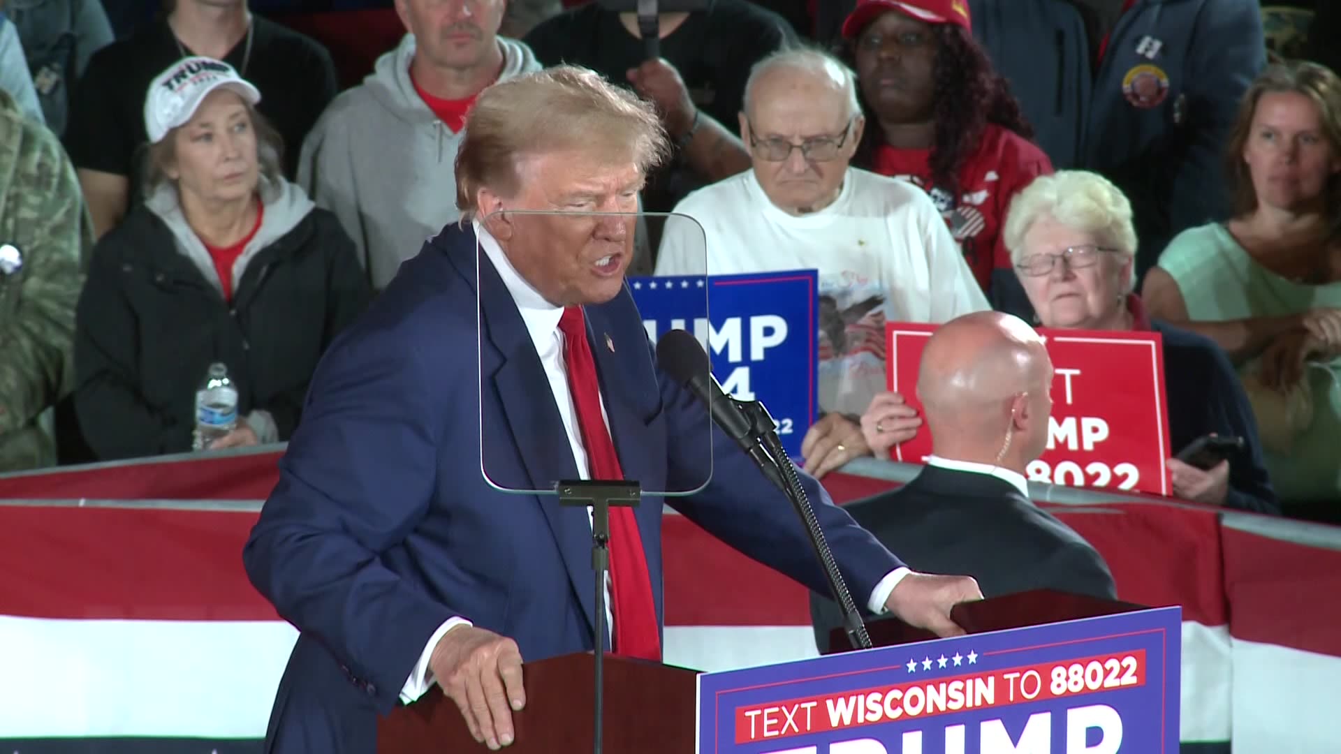 Highlights from Donald Trump's rally in Waukesha