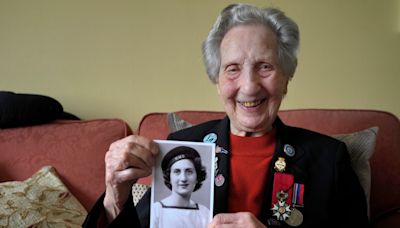 Radio operator Marie Scott provided a link to D-Day beaches at age 17