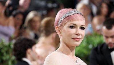 Michelle Williams Arrives at the Met Gala in History-Making Chanel Jewelry