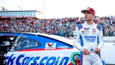 Coca-Cola 600 live updates: Kyle Larson’s ‘double’ in serious jeopardy, latest on Trump visit