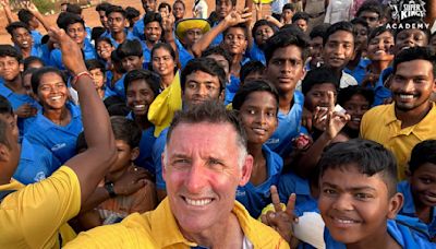 Hussey launches Super Kings Academy in Karaikudi - News Today | First with the news
