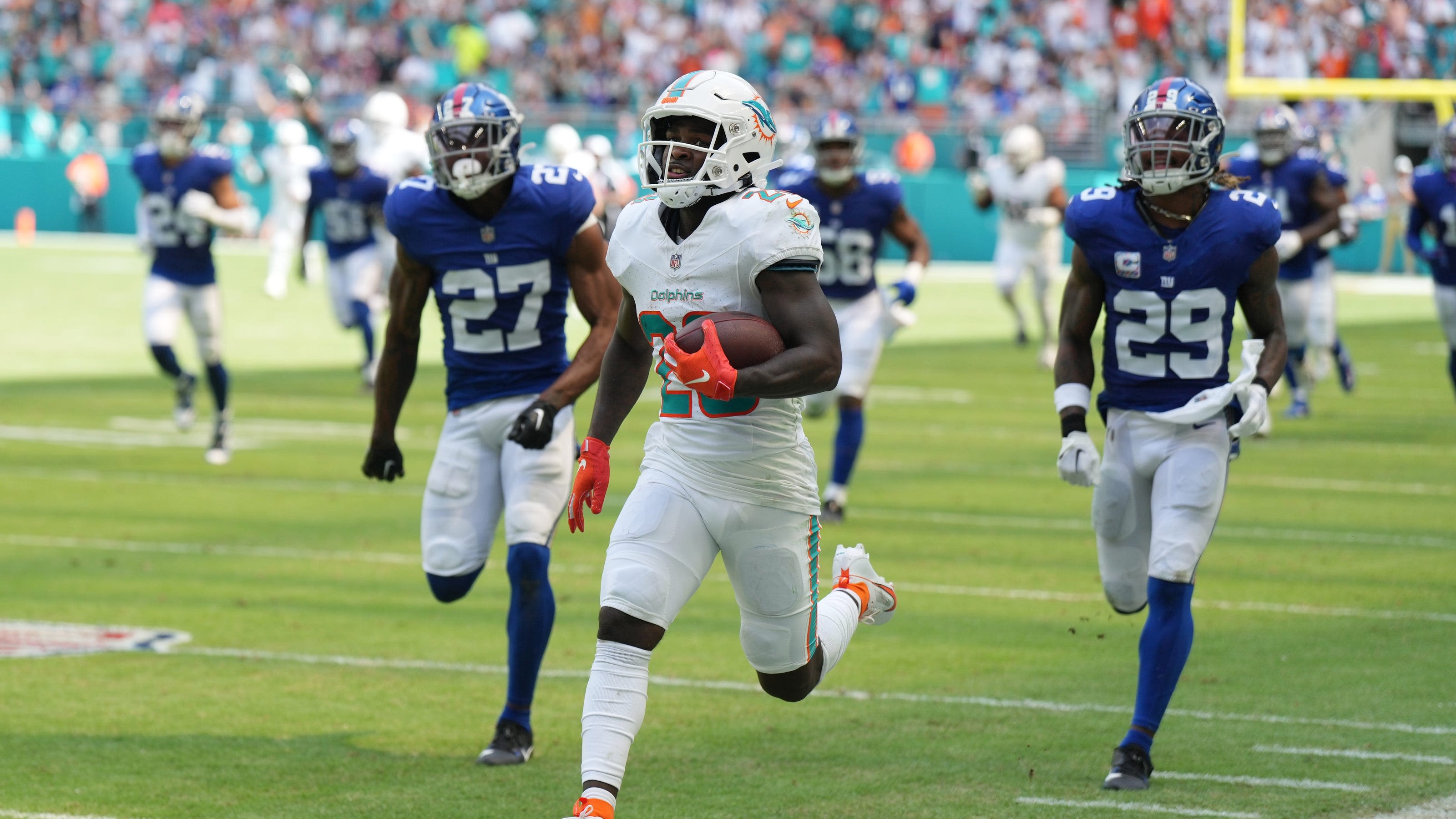 We knew the Miami Dolphins had speed, but Madden 25 player ratings show just how fast