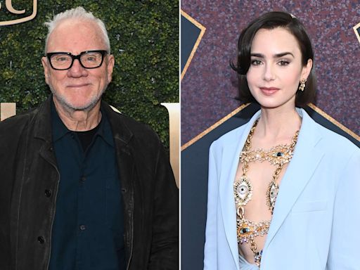 Malcolm McDowell Says Daughter-in-Law Lily Collins Has 'That Audrey Hepburn Kind of Thing' (Exclusive)