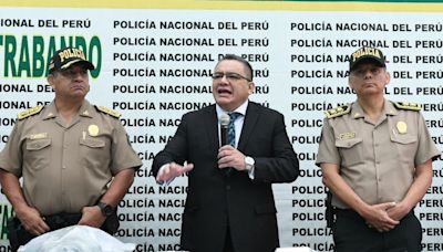 Mininter felicitó a la Policía por desarticular red criminal que falsificó S/ 20 millones