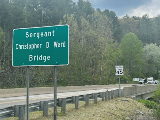 Bridge dedicated to Watauga County deputy killed in 2021