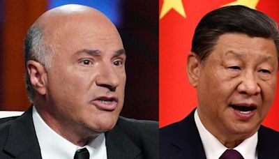 Kevin O'Leary says the US needs to go 'DEFCON 19 against China' and break the country with heavy tariffs