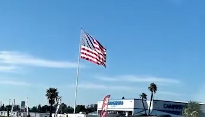 Retailer shock officials when told to remove American flag