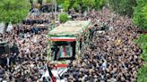 Iranians flood streets of Tabriz for President Ebrahim Raisi's funeral