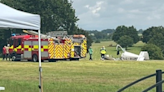 Two injured in light aircraft crash at country house