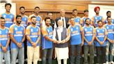 Rohit Sharma's T20 World Champions Meet PM Modi At His Residence | Cricket News