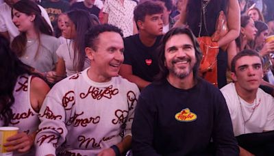 (En fotos) Juanes y Fonseca fueron a Colombiamoda con nueva colección de su marca