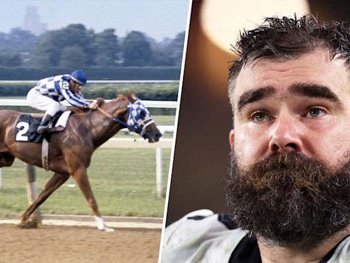 Jason Kelce apologizes for saying legendary racehorse Secretariat was on steroids following online backlash