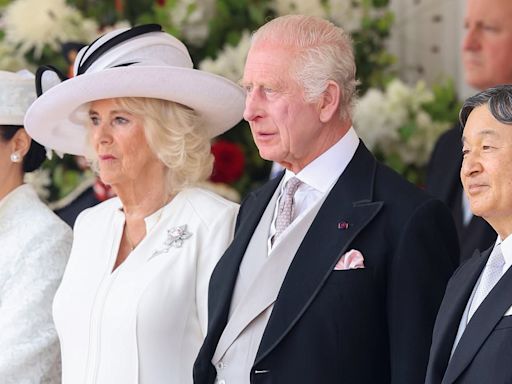 Prince William welcomes Japan's Emperor and Empress to London