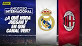 ¿En qué canal ver Real Madrid vs. Milan y a qué hora juegan el amistoso internacional?