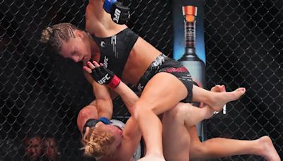 Kayla Harrison destroza a Holy Holm en su debut en UFC 300 y se postula como la próxima campeona del peso pluma