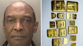 Gold bars and painting taken from 'prolific money launderer' will be sold