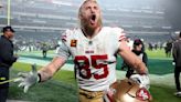 George Kittle Reveals His Hilarious Text Request to Travis Kelce at McCaffrey's Wedding