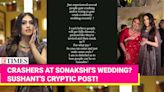 Who Gatecrashed Sonakshi Sinha-Zaheer Iqbal's Reception? Sushant Divgikr's Cryptic Post | Etimes - Times of India Videos