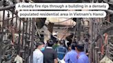 Building fire kills 14 people in Vietnam capital