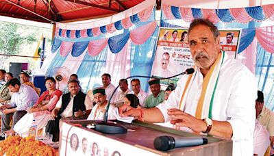 Campaign Trail Anand Sharma: After 4 decades, Anand slugs it out in Kangra