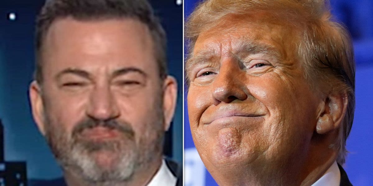 'Oh My God!': Jimmy Kimmel Totally Grossed Out By Horrific Trump Moment