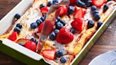 French toast casserole is easy and looks exquisite. Try the make-ahead recipe for Mother's Day