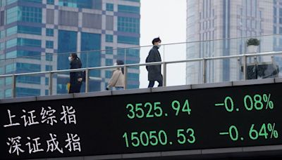 La Bolsa de Shanghái cae un 0,61 % y la de Shenzhen, un 1,35 % Por EFE