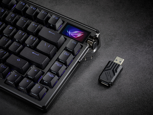 一萬六的鍵盤！ROG 推出 Azoth Extreme 客製化電競機械鍵盤給你全採觸控螢幕以及可自定義功能旋鈕