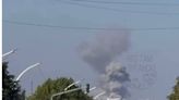 Explosions strike Luhansk Academy used as Russian military base