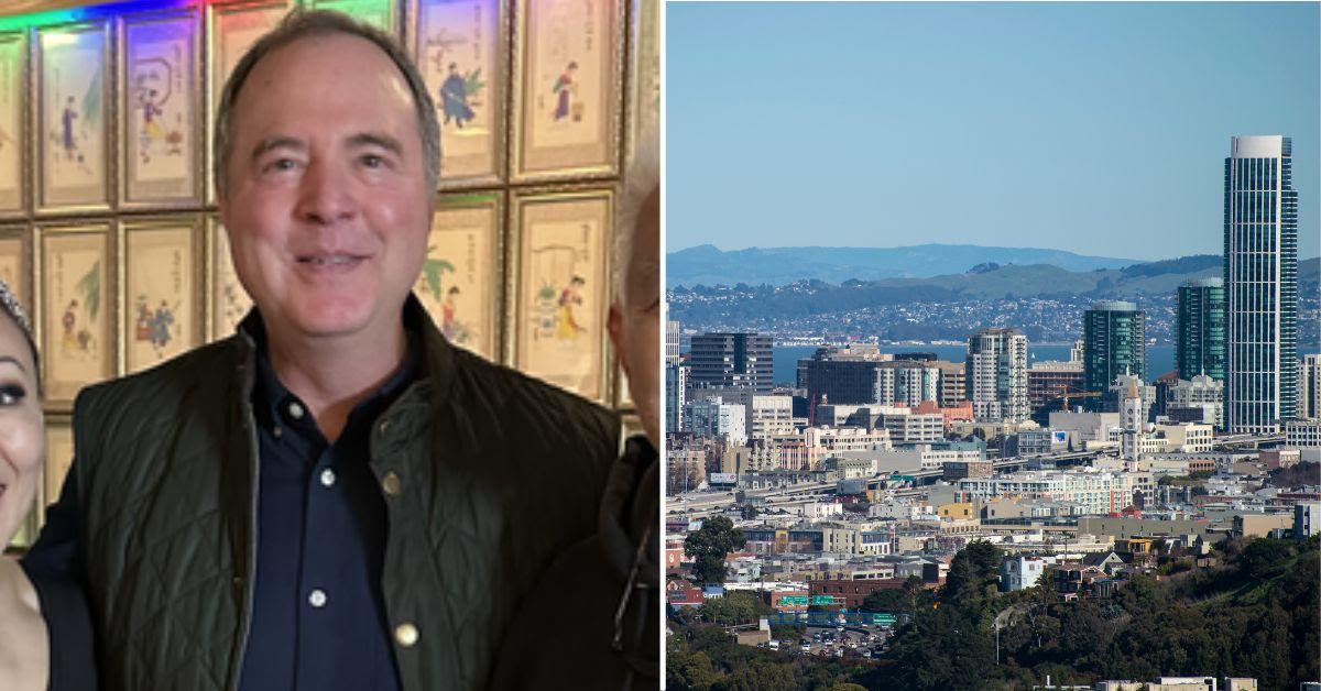 'Welcome to SF': Rep. Adam Schiff Loses Luggage to Thieves, Attends Fancy Event in Hiking Vest