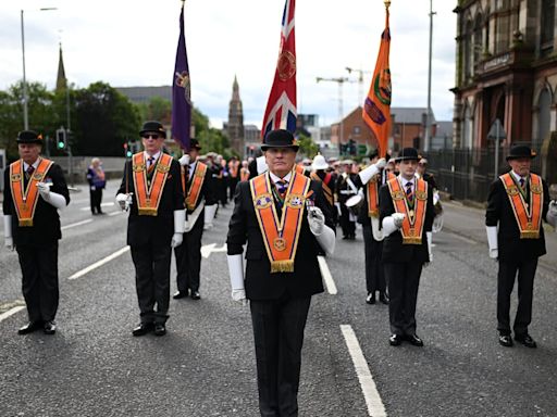 Huge police operation as Twelfth of July parades get under way across Northern Ireland