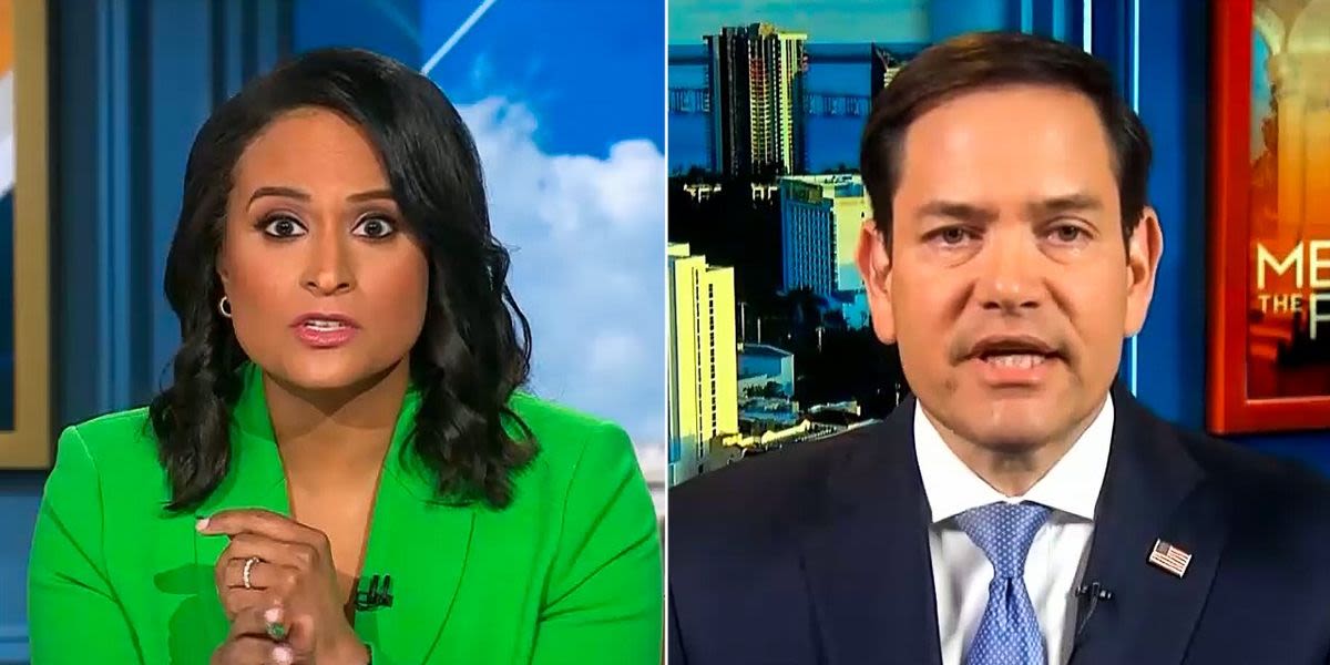 Marco Rubio shouts over Kristen Welker in cringeworthy interview about election fraud
