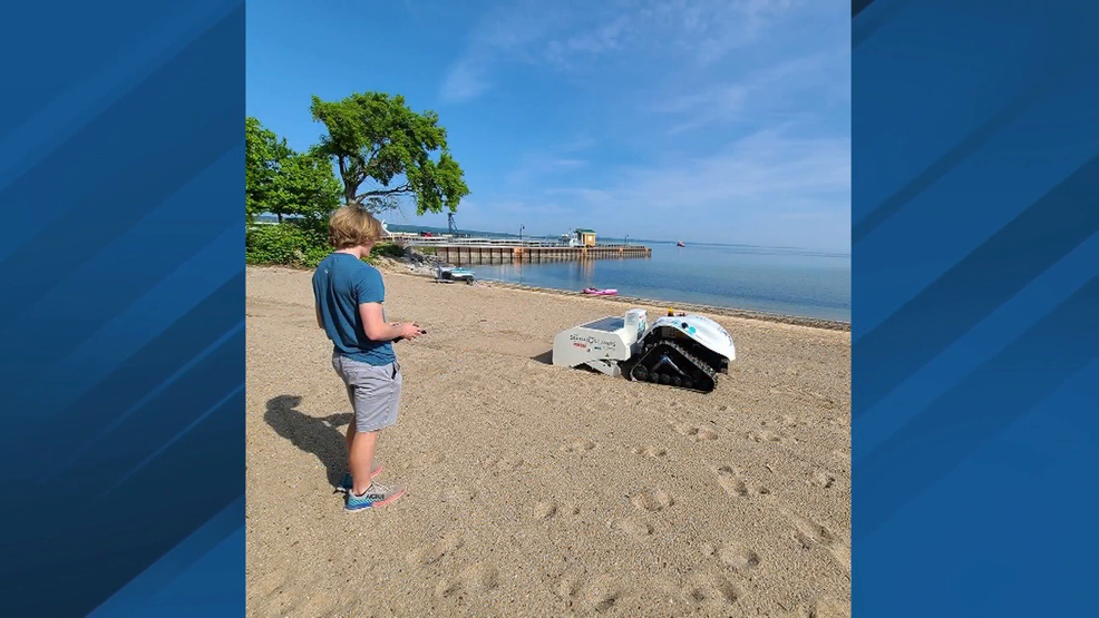 Robot to be used this summer to clean plastic from northern Michigan beaches