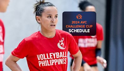 GAME SCHEDULE: Philippine women’s volleyball team in AVC Challenge Cup 2024
