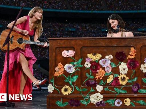 Gracie Abrams storms charts after Taylor Swift duet at Wembley