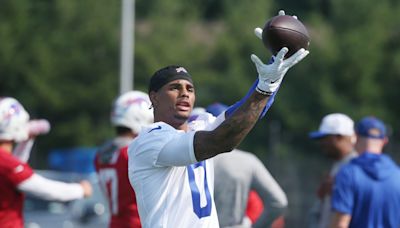 Bills OC impressed by WR Keon Coleman’s training camp debut: It ‘shows who he is’