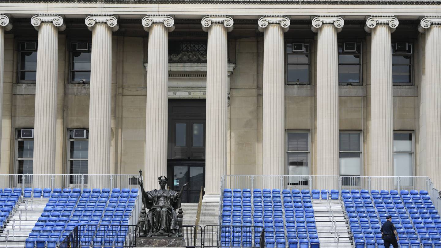 Columbia University cancels main commencement after weeks of pro-Palestinian protests