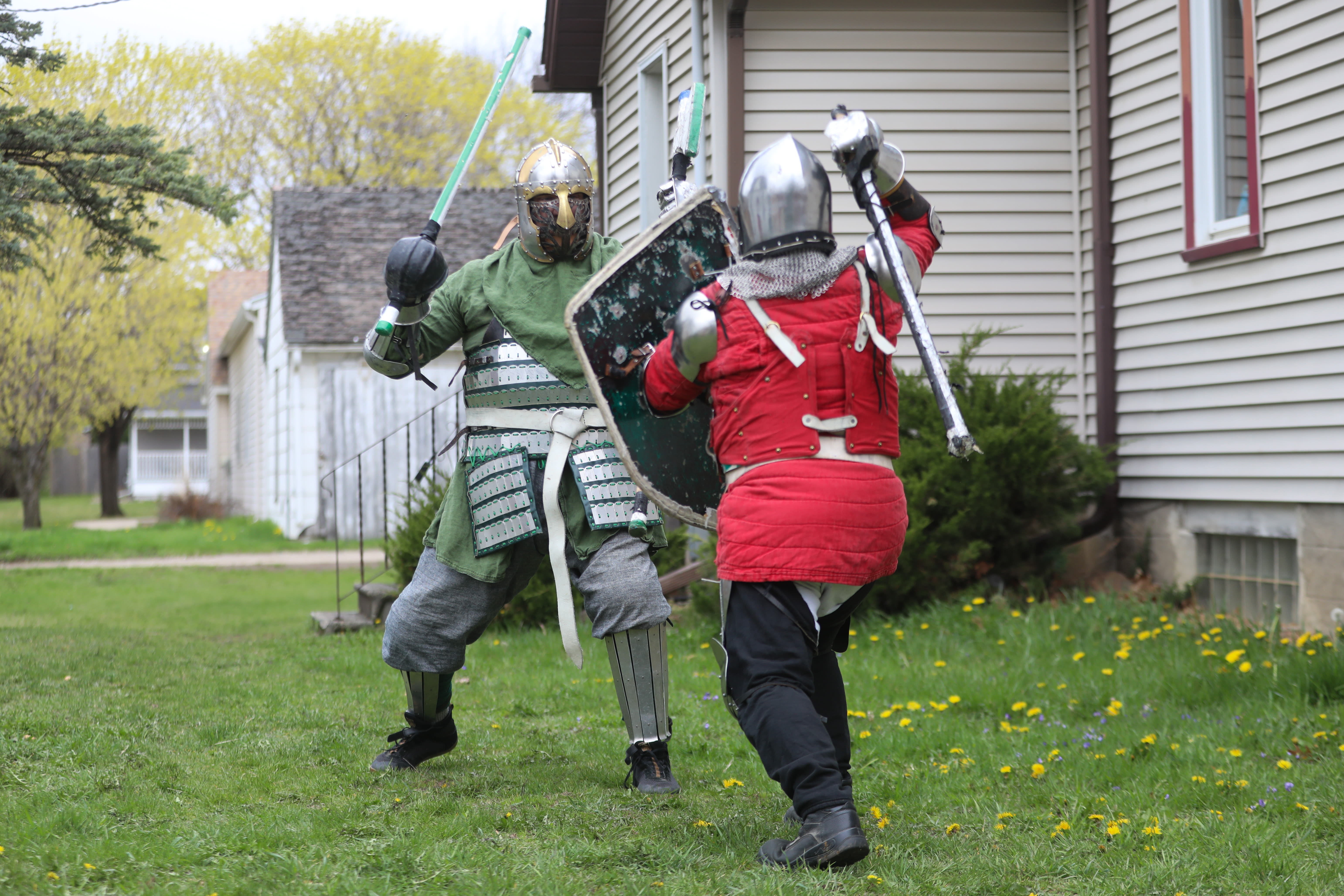 The Society for Creative Anachronism hosted Medieval Fair in Pine Island