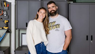 Jason and Kylie Kelce Transform Their Garage From a ‘Kelce Landfill’ to an Organized Oasis: PHOTOS (Exclusive)